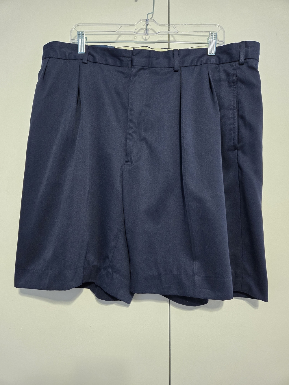 Polo Golf Ralph Lauren Navy Pleated Golf Shorts Men's 40 Performance